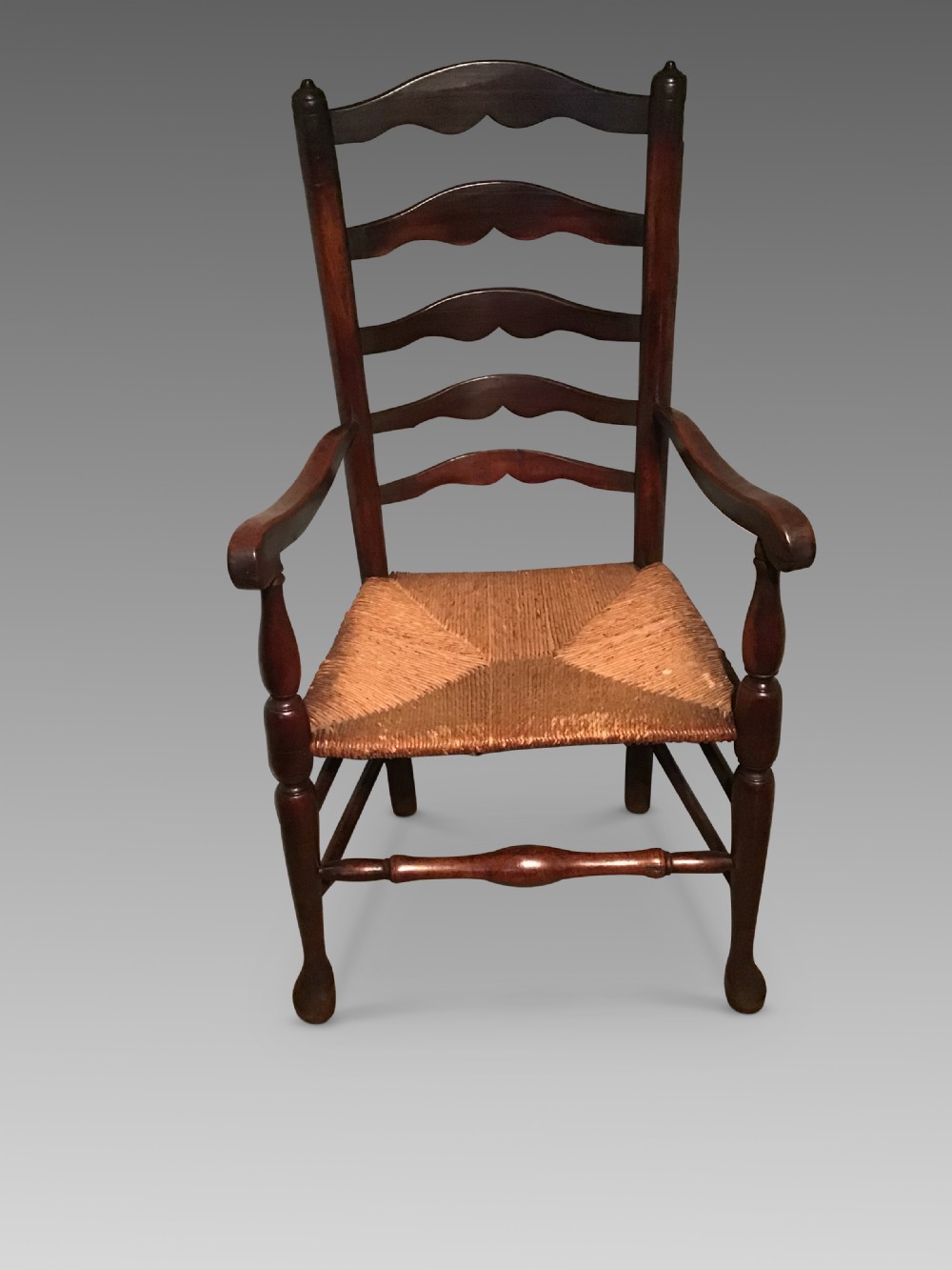 Antique ladder back chair