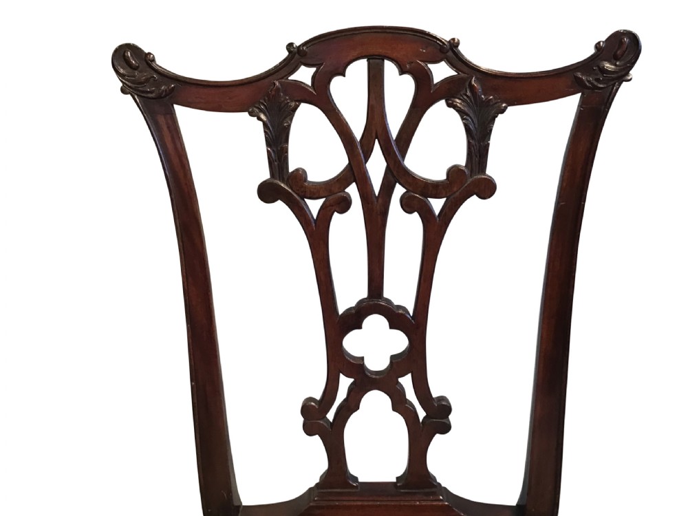 Pair of antique sidechairs View II