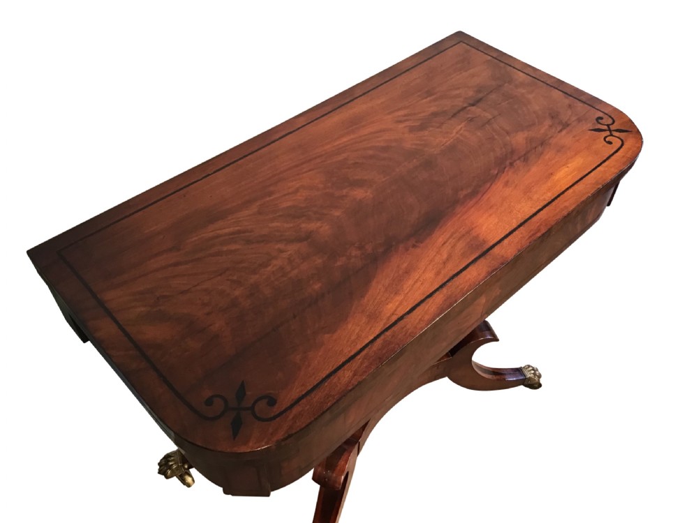 Regency card table View II
