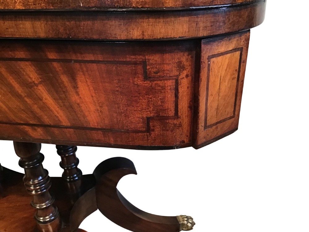 Regency card table View IV