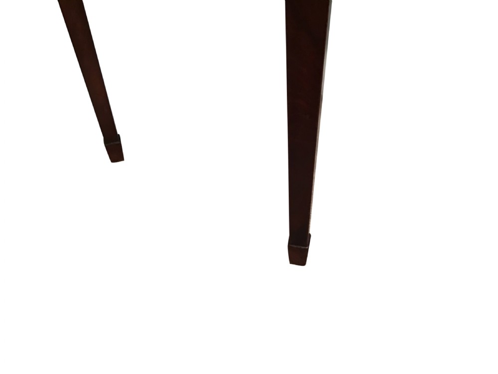 Georgian mahogany card table View IV