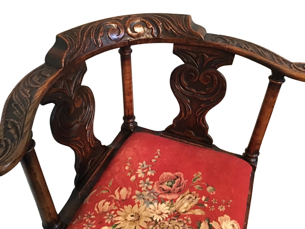 Antique corner chair View II