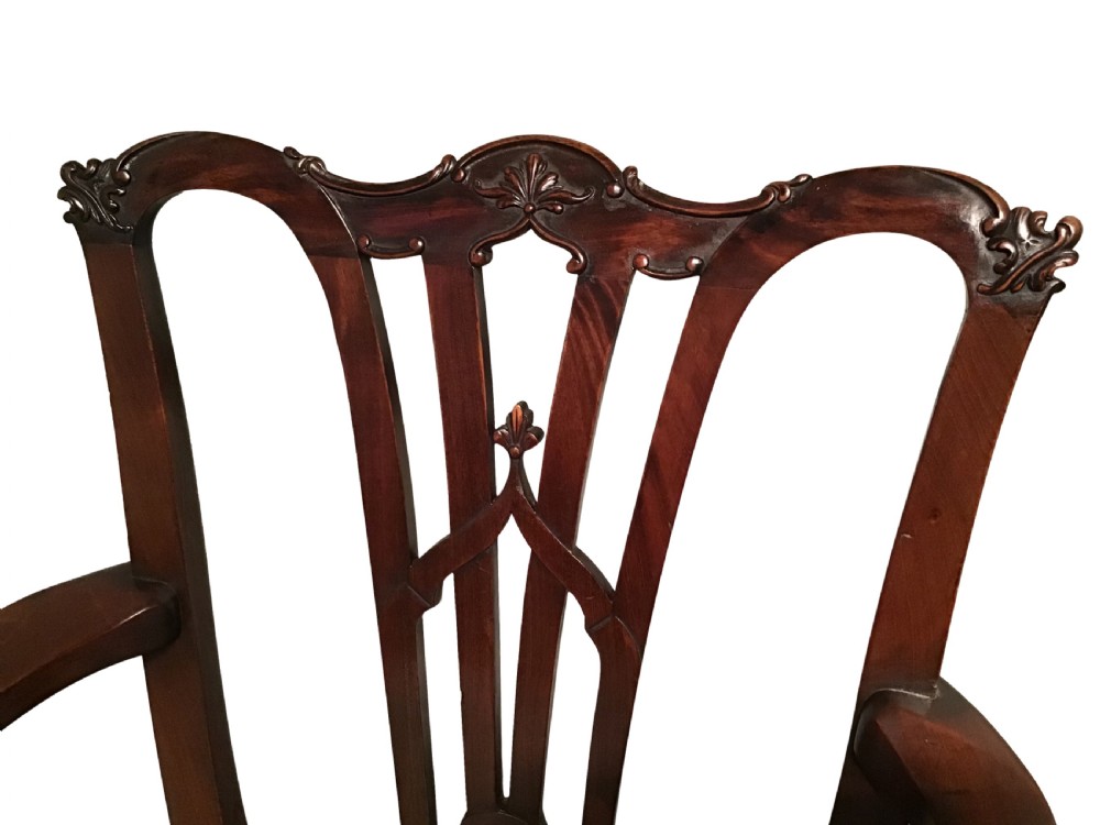 Pair of antique elbow chairs View III