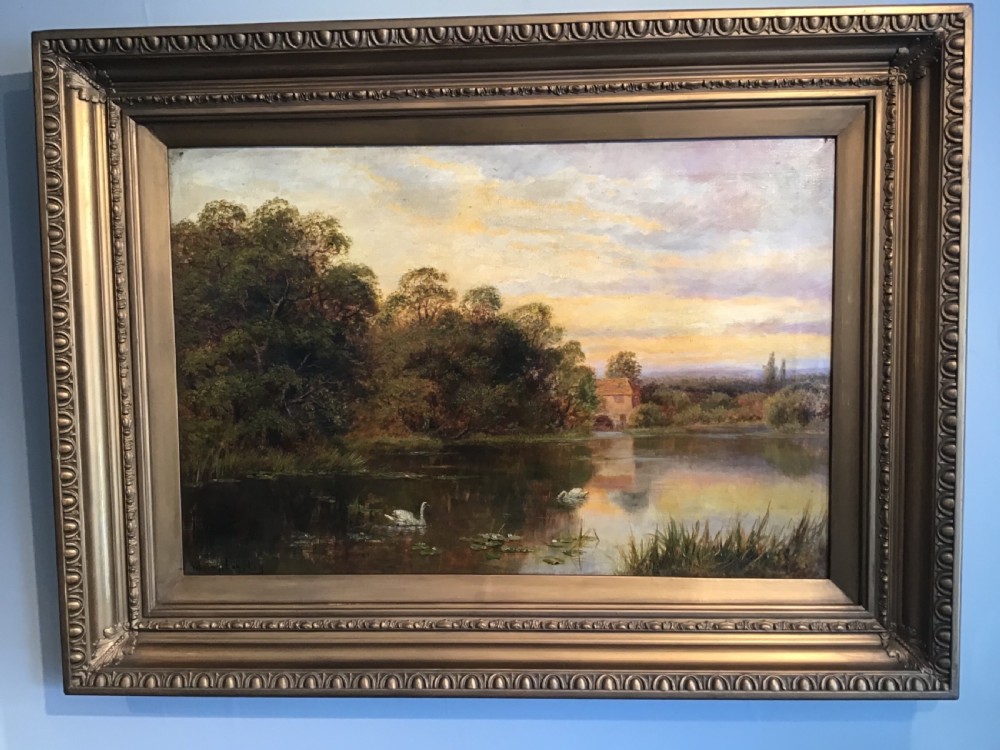 Antique oil painting