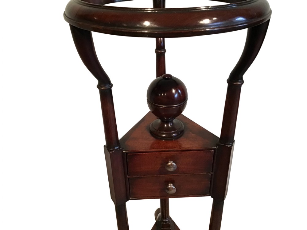 Georgian wig stand  View III