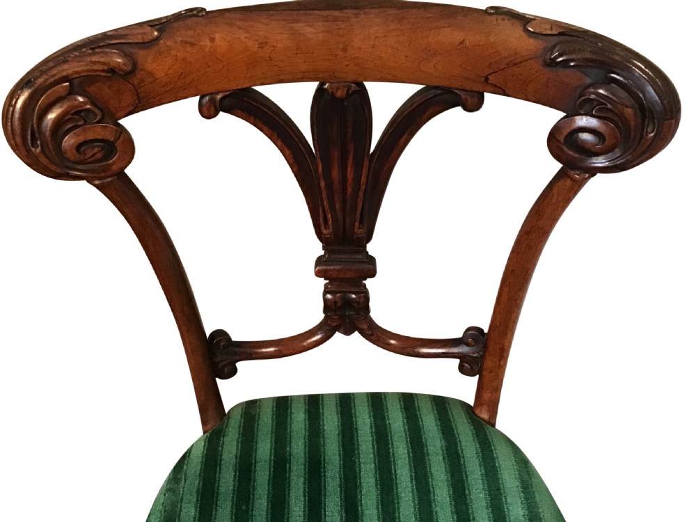 Pair of antique side chairs View III
