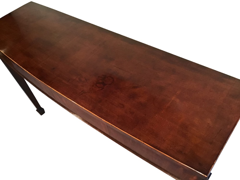 Antique mahogany serving table View II