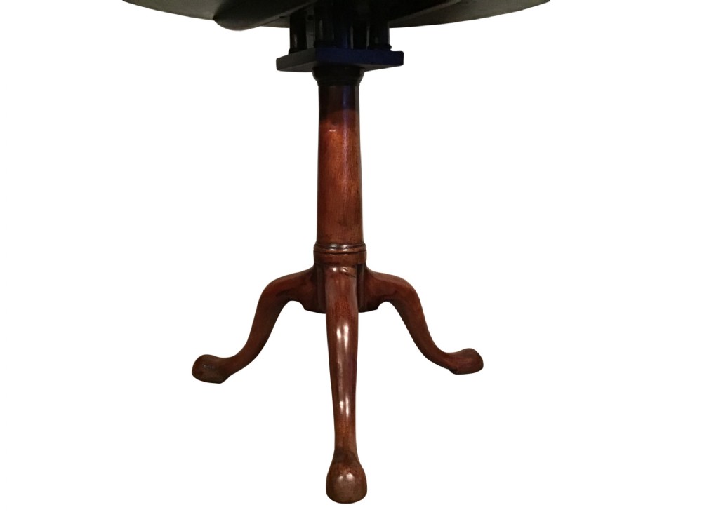Georgian mahogany tripod table  View V