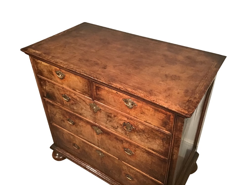 Antique walnut chest of drawers  View III