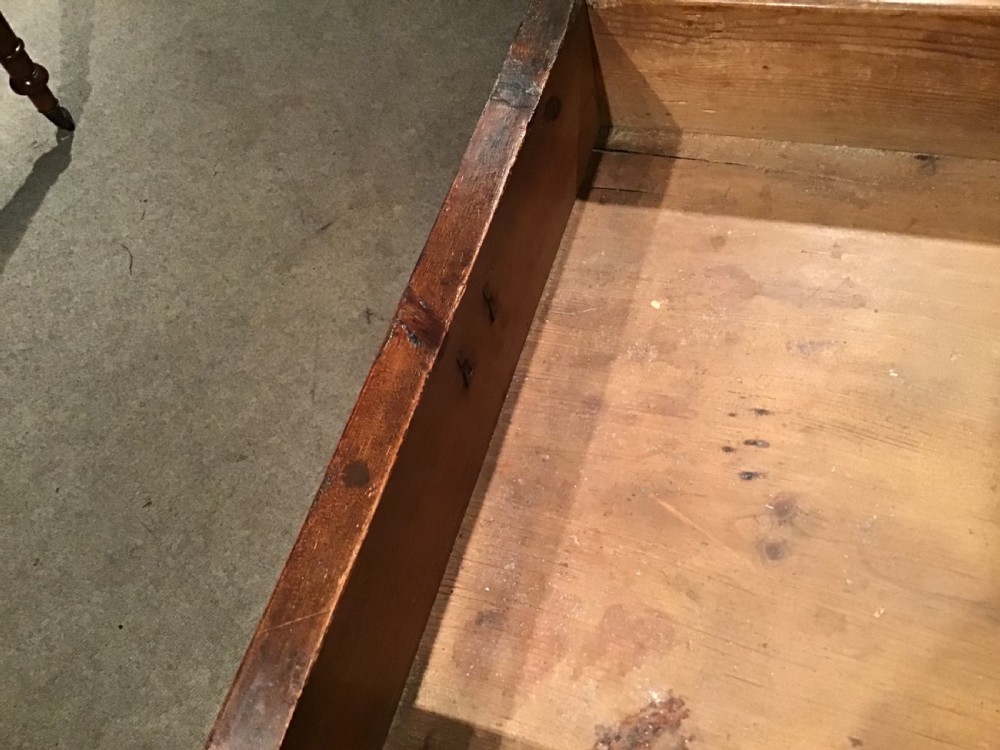 Antique walnut chest of drawers  View VI