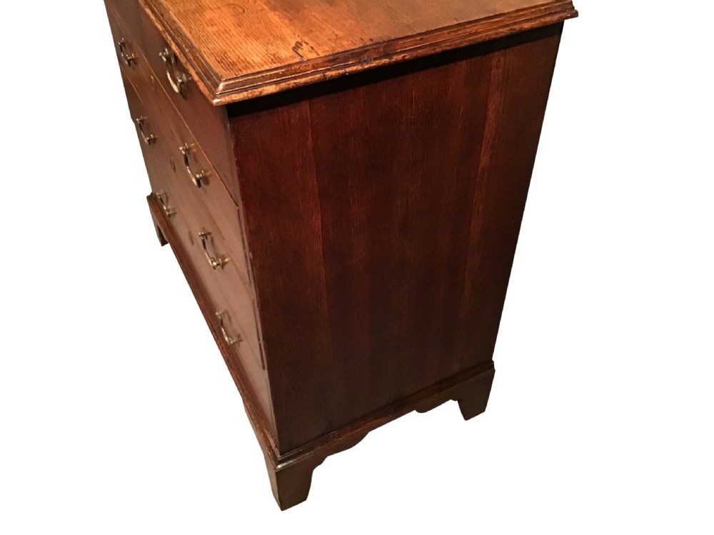 Antique mahogany chest of drawers  View V