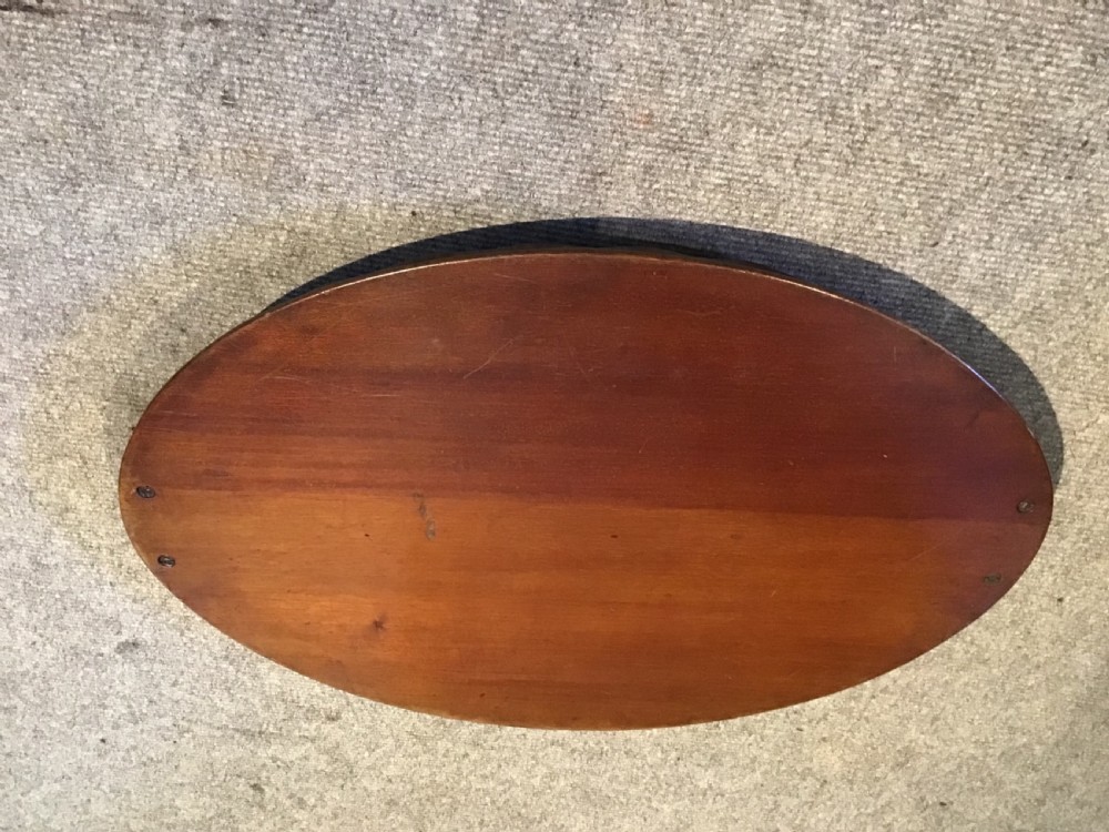Antique oval tray View VII
