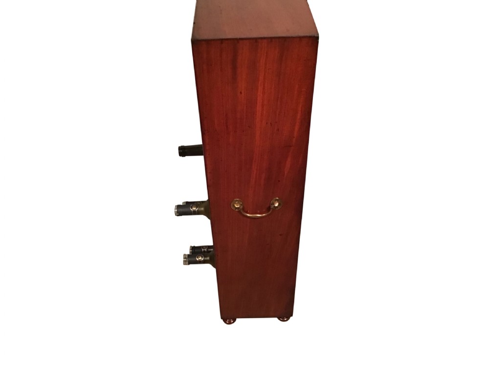 Mahogany wine rack View II