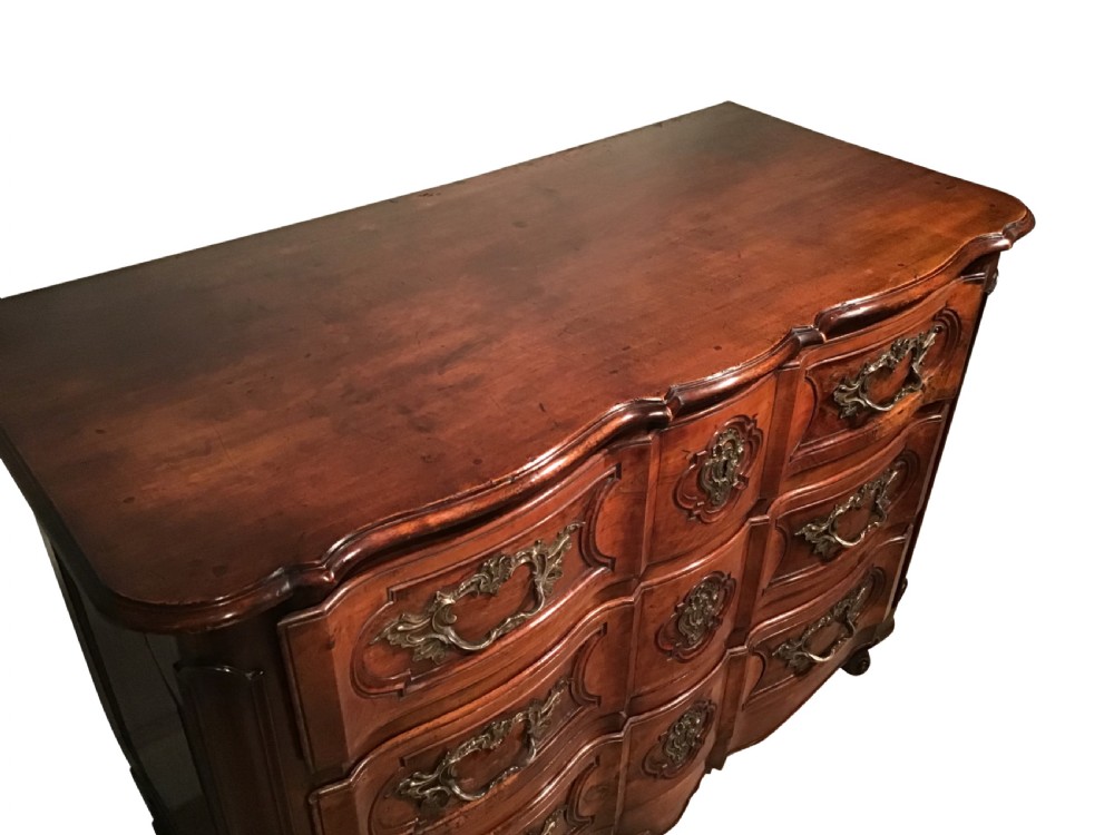 Antique walnut commode View II