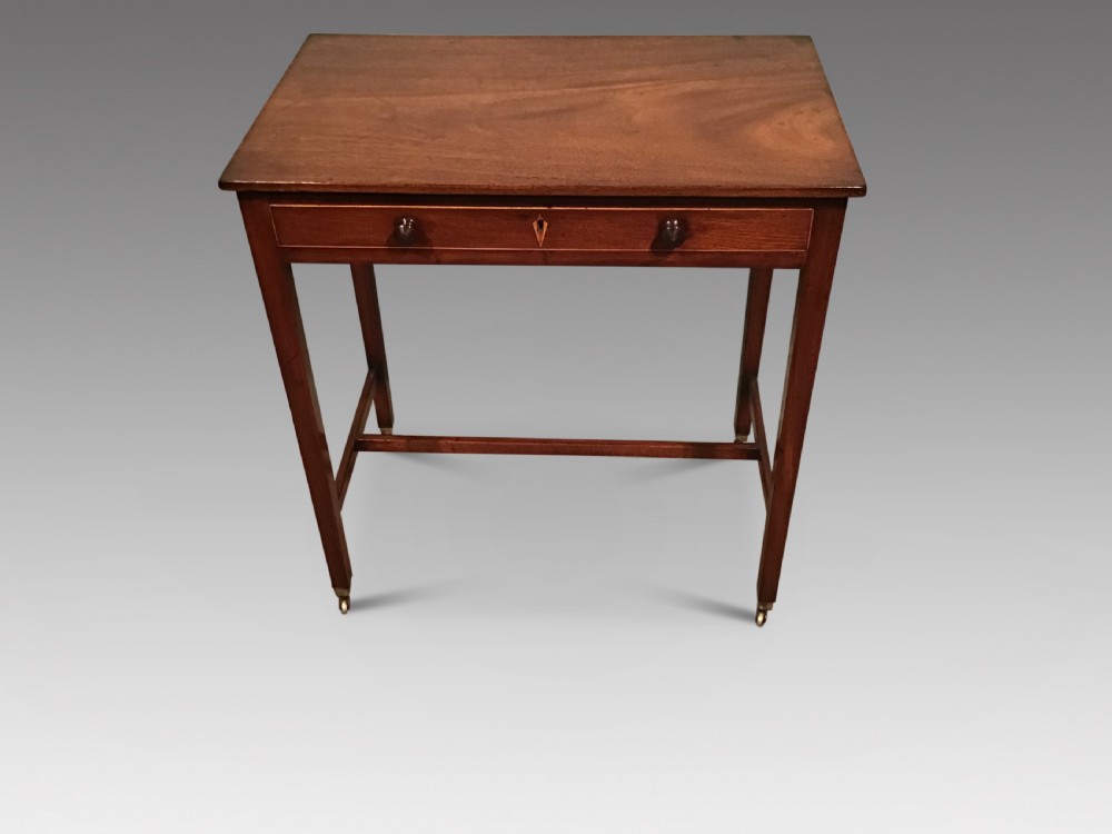 Antique mahogany side table