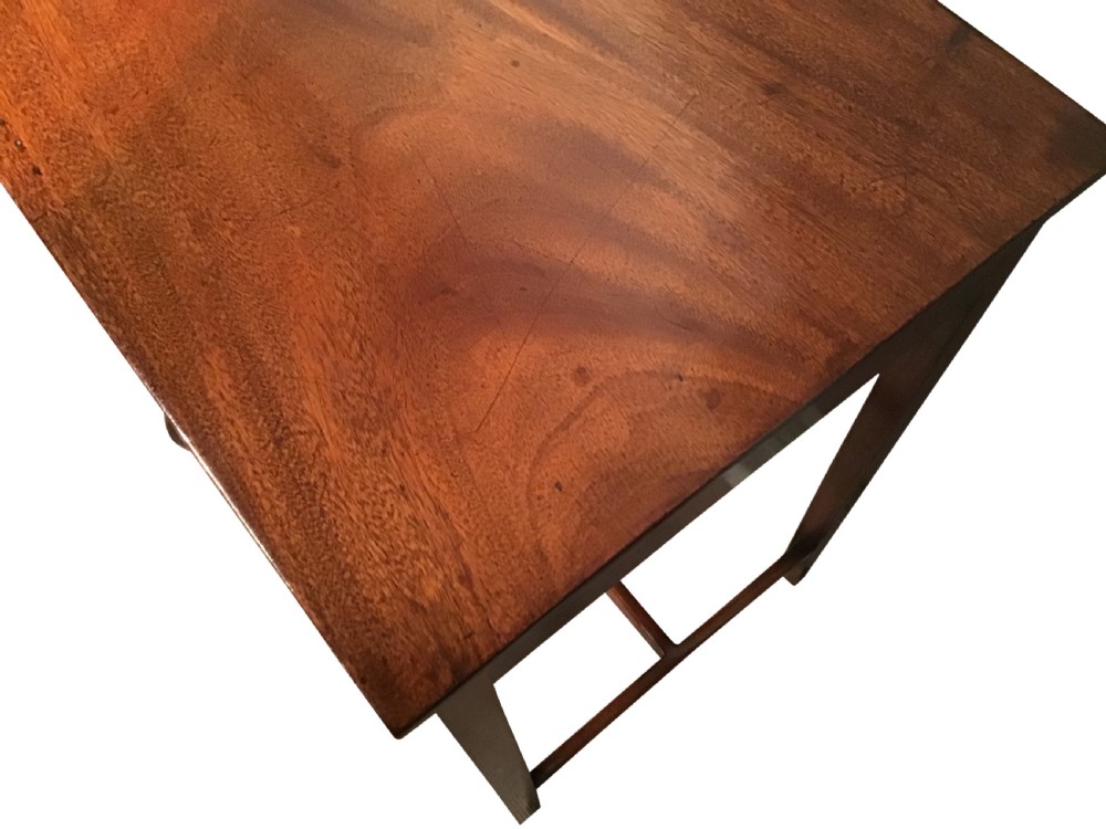 Antique mahogany side table View II