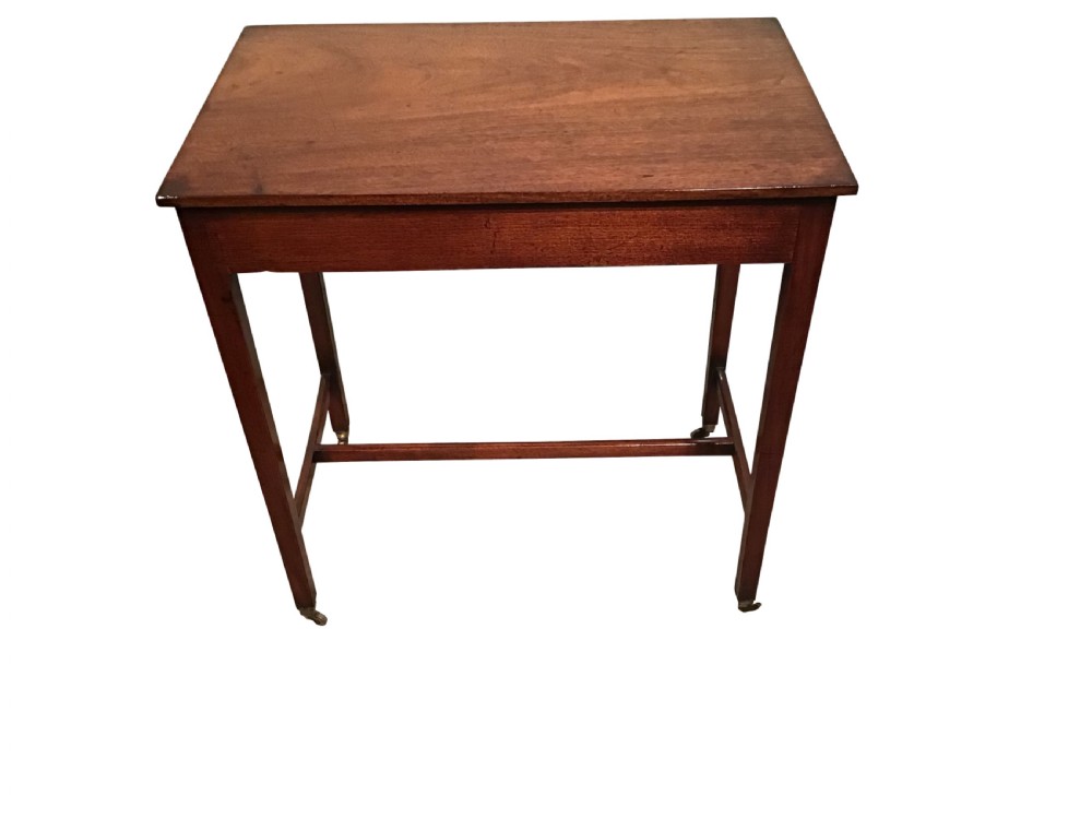 Antique mahogany side table View III