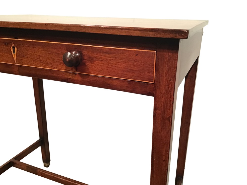 Antique mahogany side table View IV