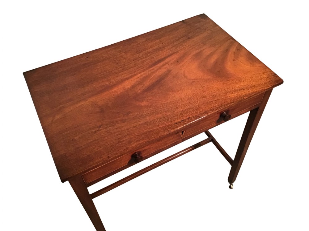 Antique mahogany side table View V