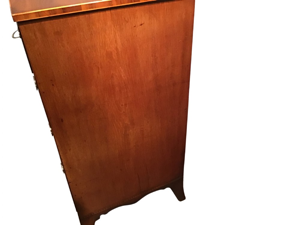 Georgian mahogany chest of drawers View V