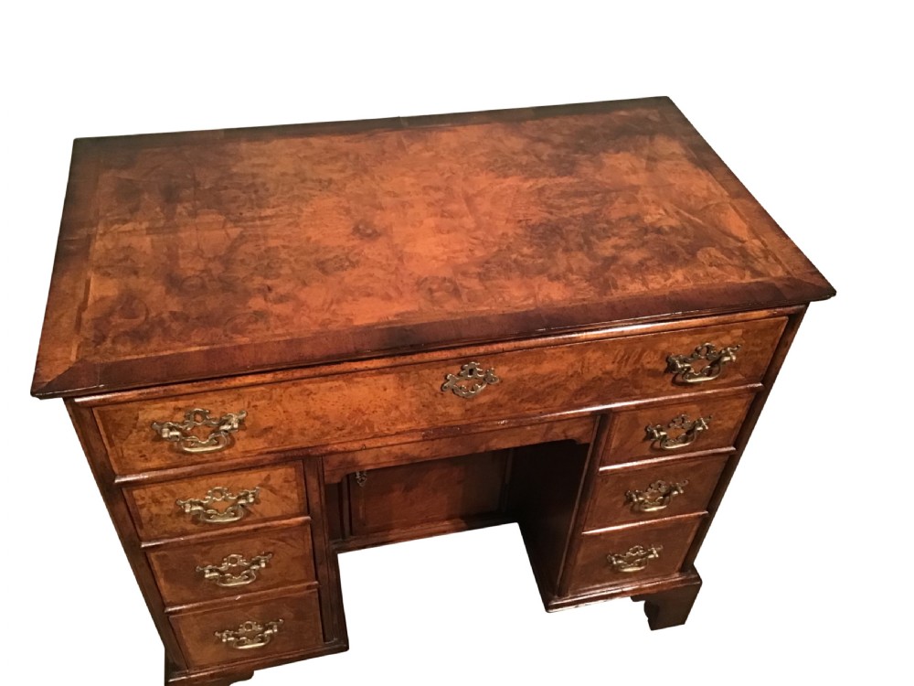 Antique walnut desk View III