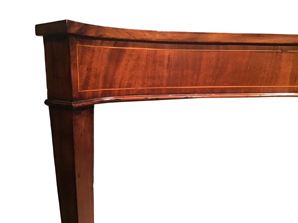 Georgian mahogany serving table View II