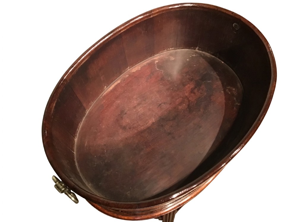 Antique mahogany wine cooler View VII