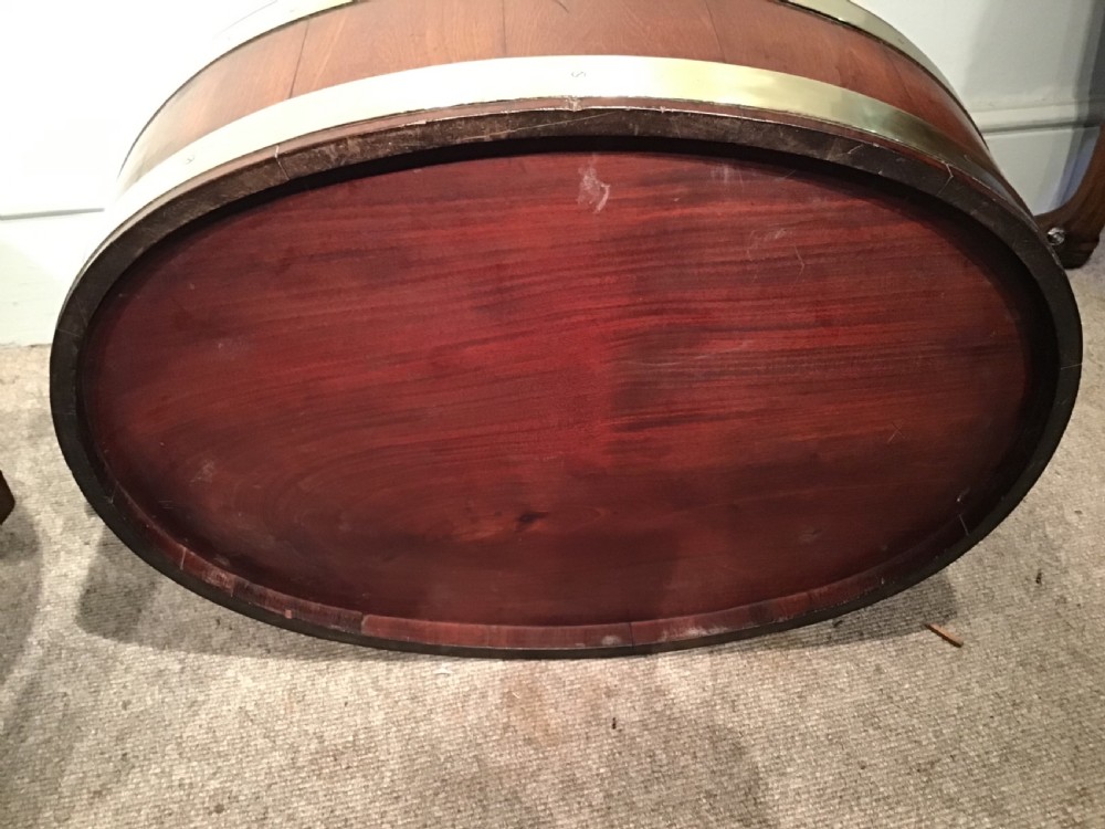 Antique mahogany wine cooler View XIII