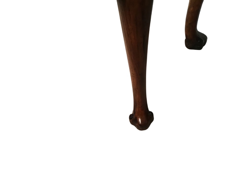 Antique walnut serving table View X