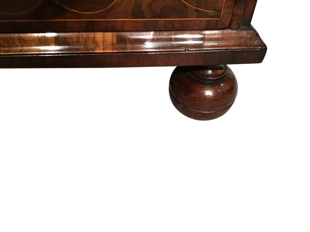 Antique oyster veneered chest of drawers View VI