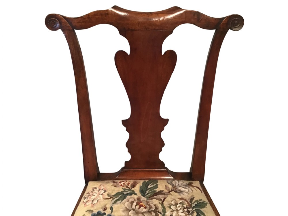 Pair of antique sidechairs View III