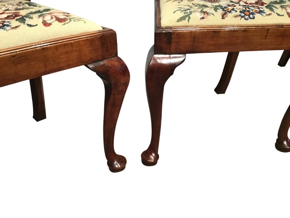 Pair of antique sidechairs View V