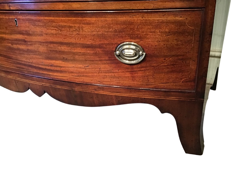 Georgian mahogany chest of drawers  View IV