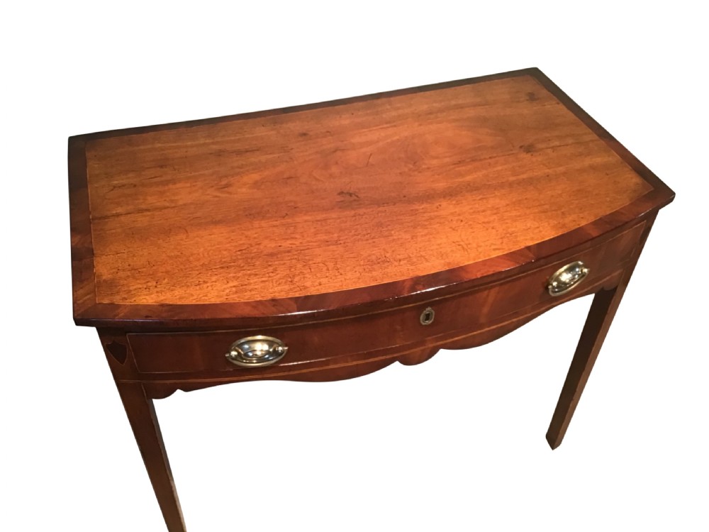 Antique mahogany sidetable  View III