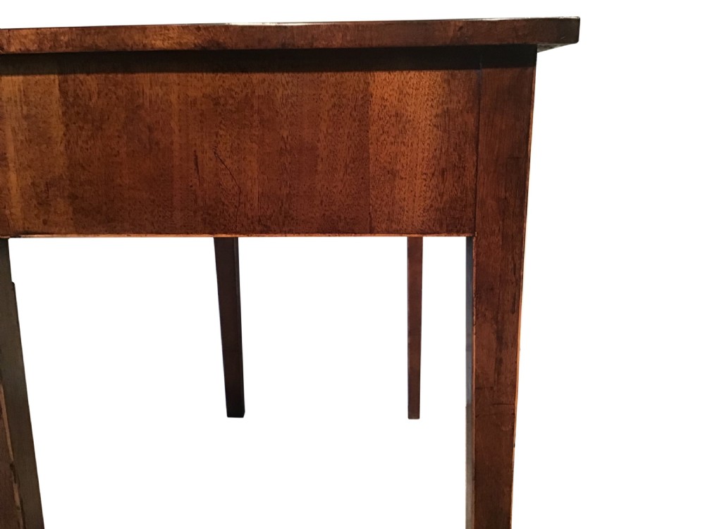 Antique mahogany sidetable  View V