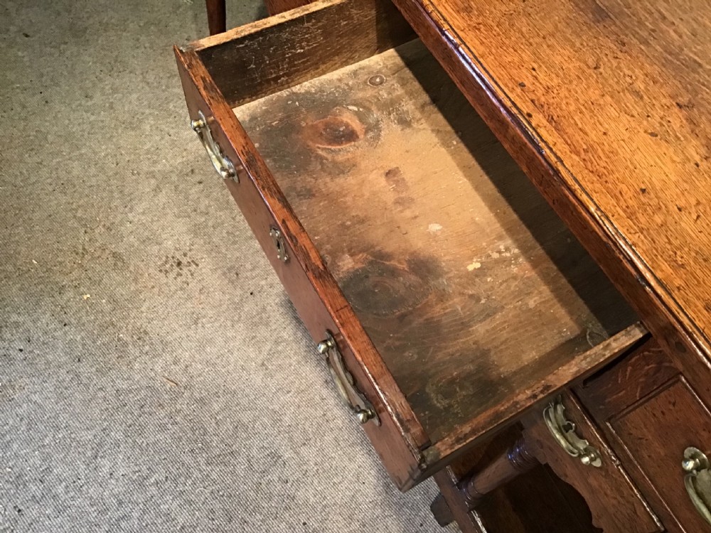 Antique oak dresser base View IX