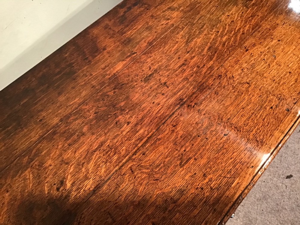 Antique oak dresser base View X
