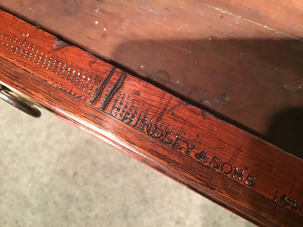 Antique writing table View XI