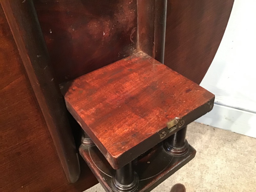 Antique tripod table  View X