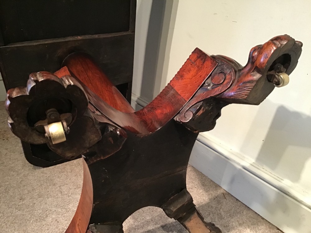 Antique rosewood card table  View VIII