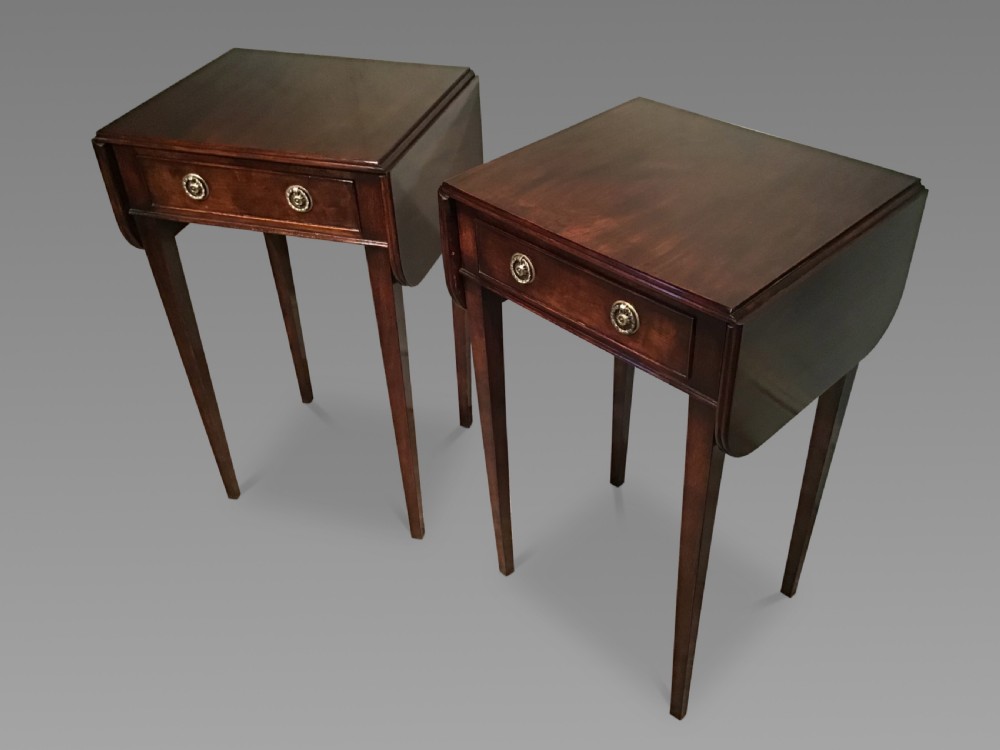 Pair of antique tables