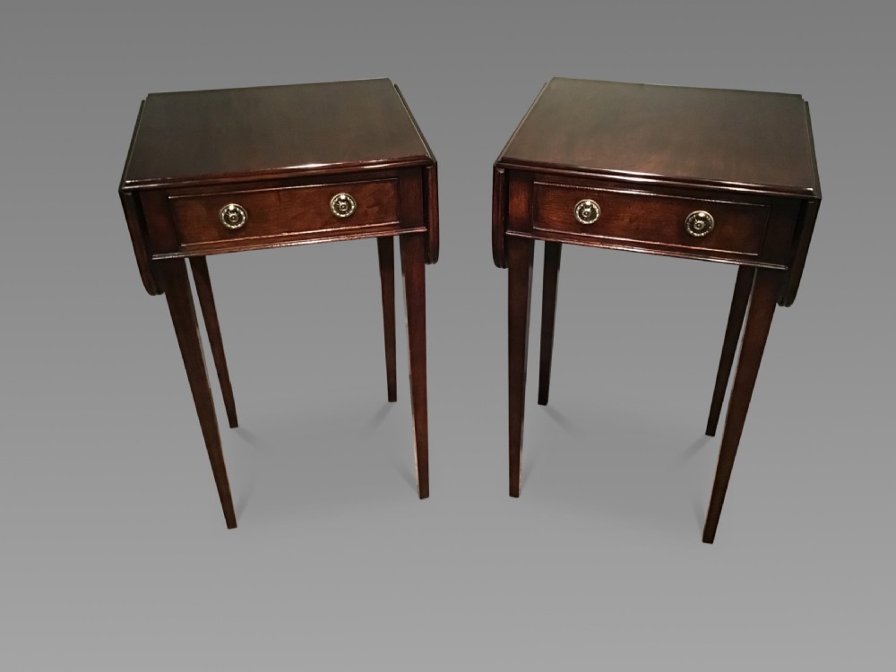 Pair of antique tables View II