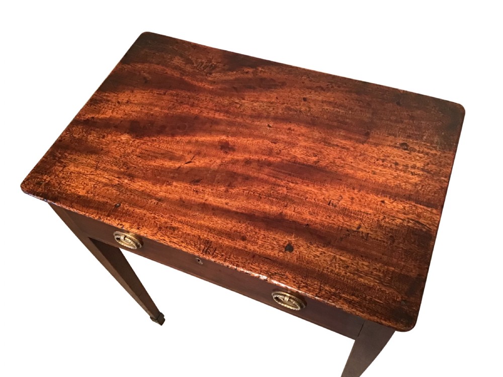 Antique mahogany sidetable  View V