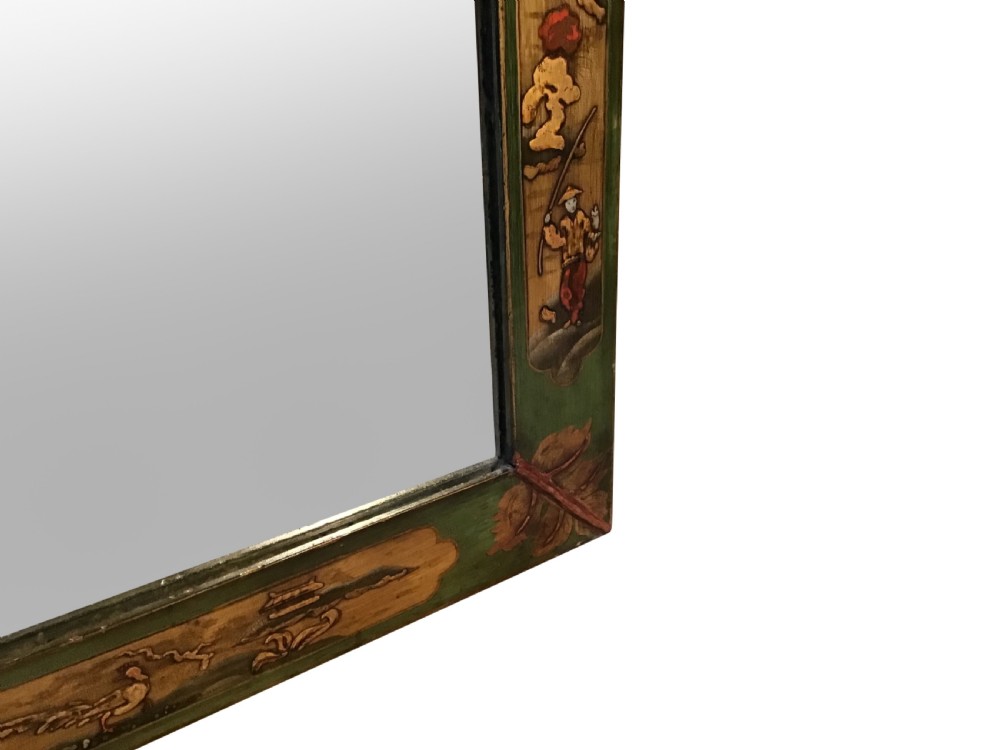 Antique chinoiserie mirror  View II