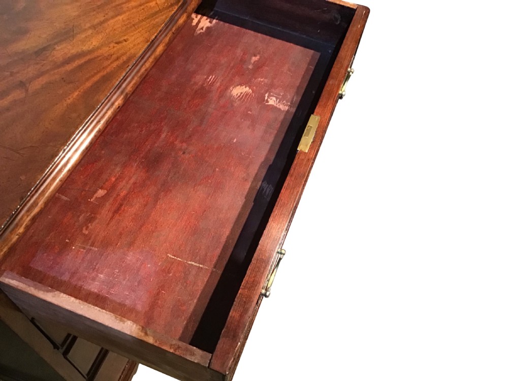 Antique mahogany chest of drawers  View V