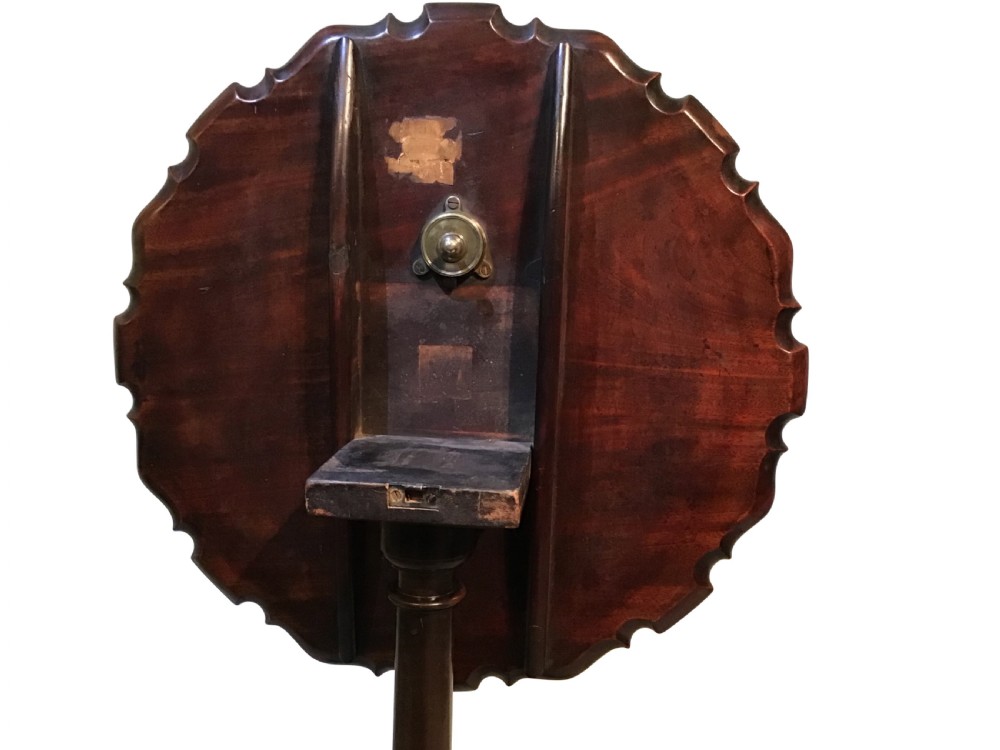 Georgian tripod table View VIII