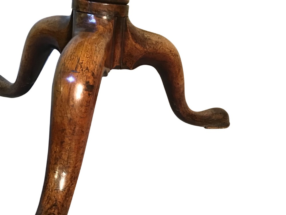 Antique tripod table View VI