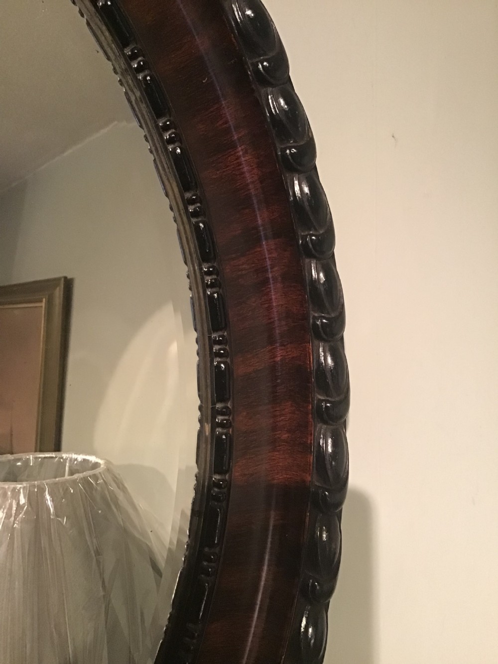 Antique wall mirror View II