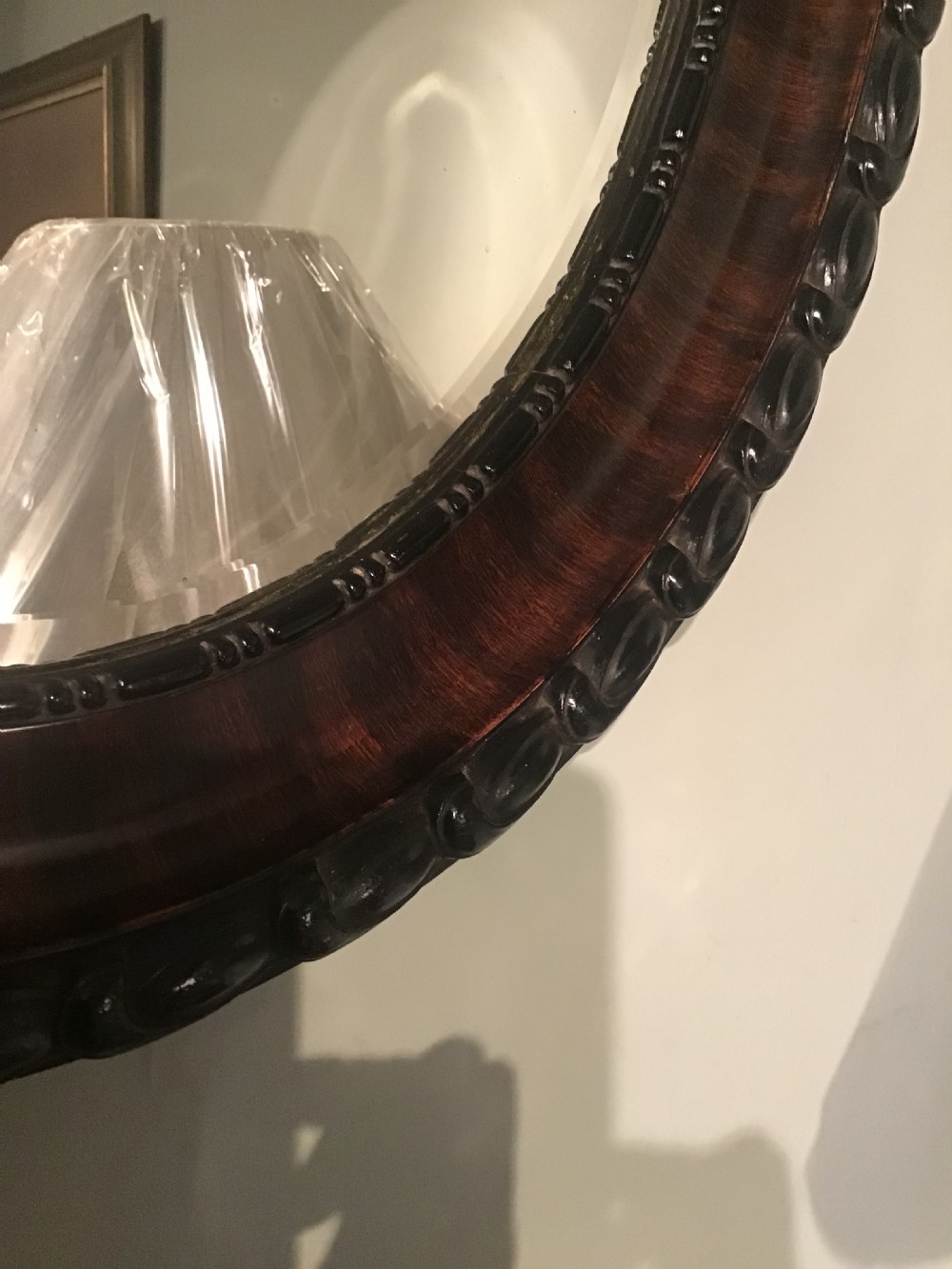 Antique wall mirror View III