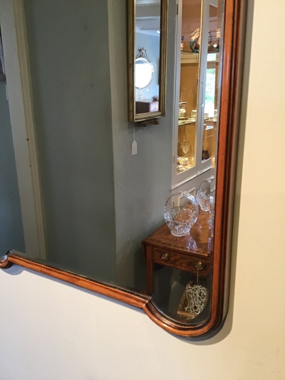 Antique wall mirror View III